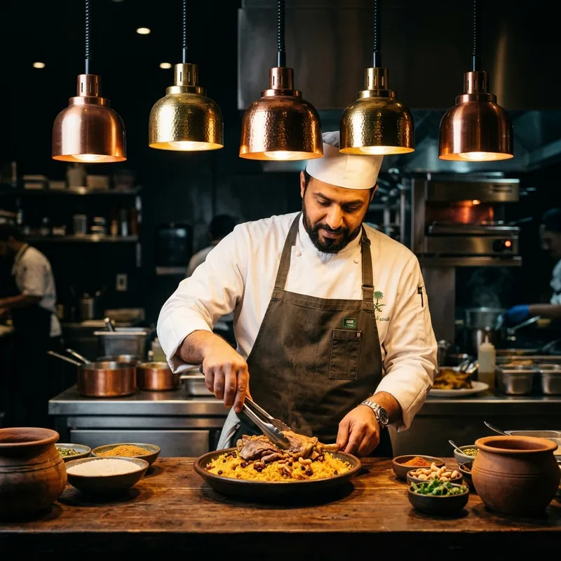 Mandi Al Wafa Chef
